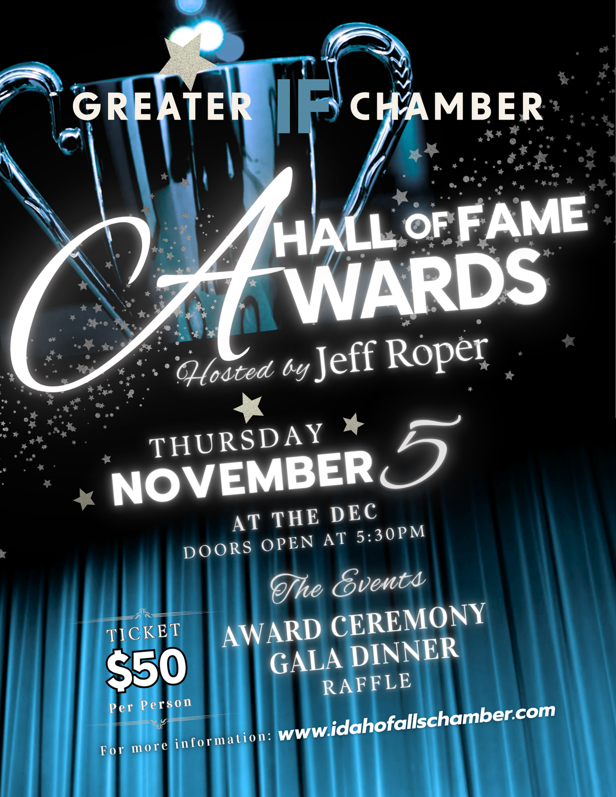 Hall of Fame Awards Gala- Individual Ticket