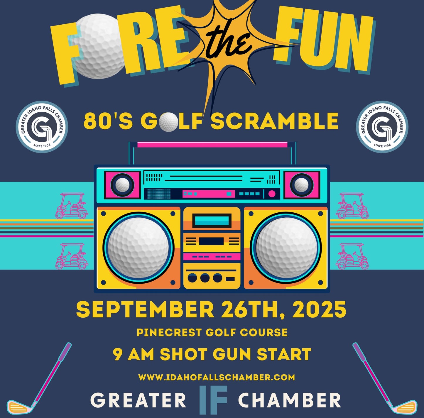 Pour Some Pars on Me- BEVERAGE CART SPONSOR