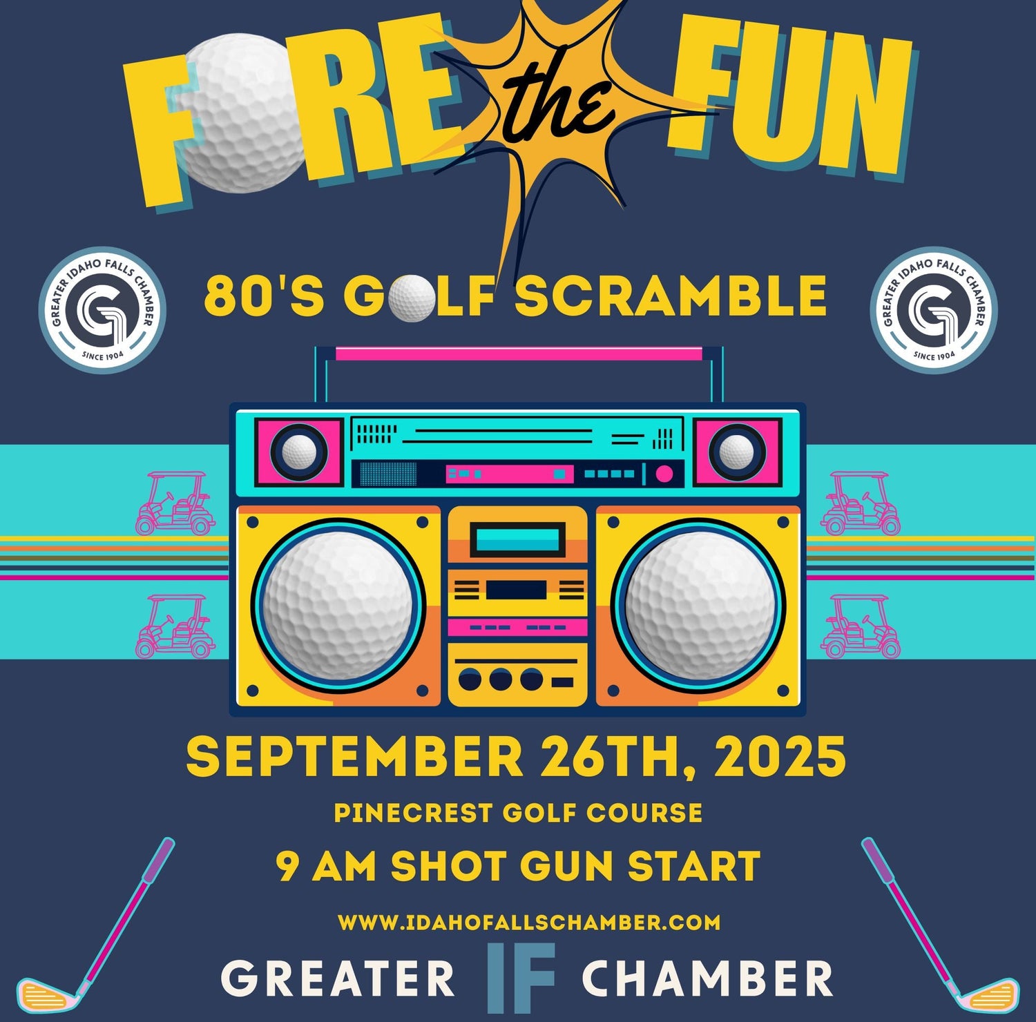 Fore the Fun- 80's Golf Scramble
