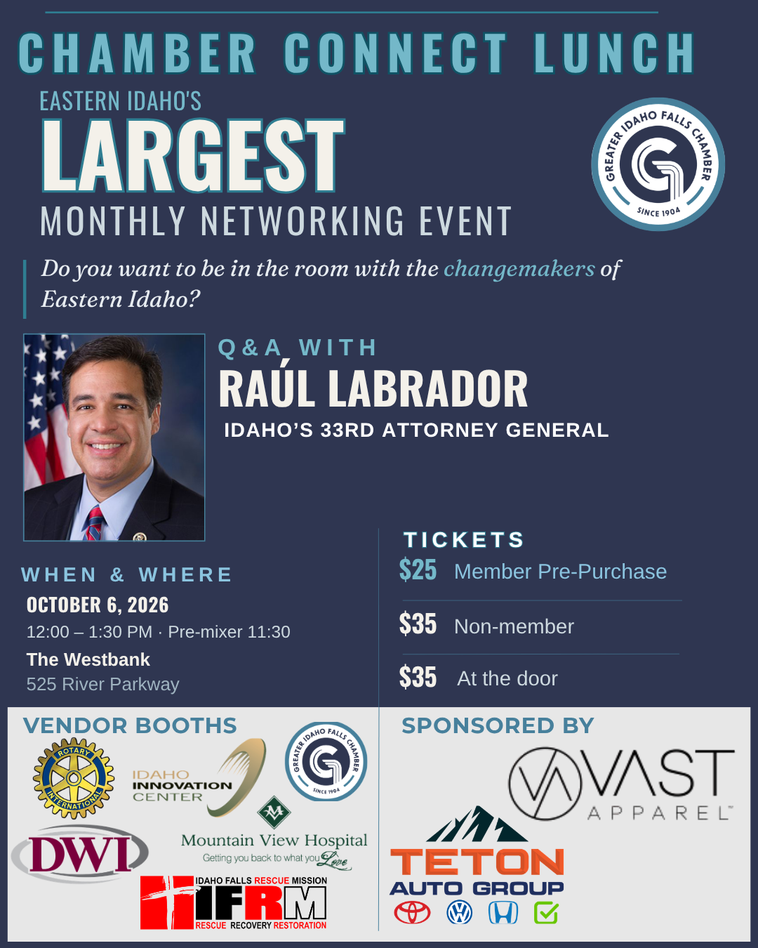 October Chamber Connect - Member Price