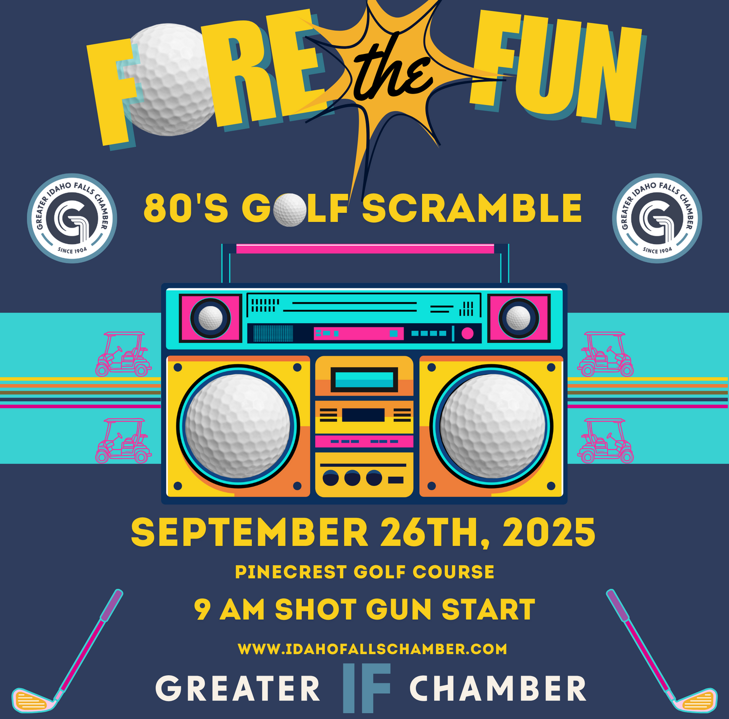 Fore the Fun Golf Team of 4, single player entry.