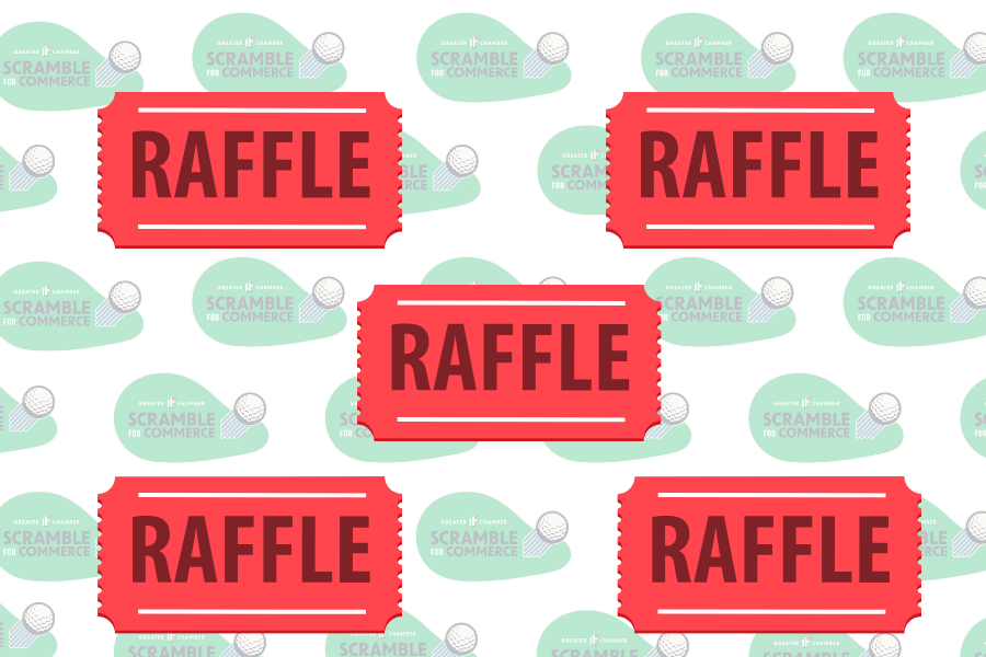Scramble for Commerce- 5 Golf Raffle Tickets